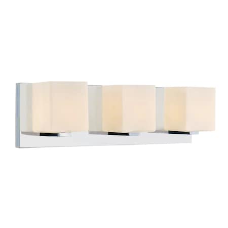 Cwi Lighting Cristini 3 Light Vanity Light With Satin Nickel Finish 5442W20SN